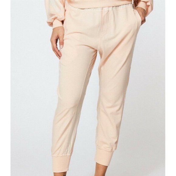 NWT Young Fabulous Broke Peach W Brushed Satin Jog - Picture 4 of 11